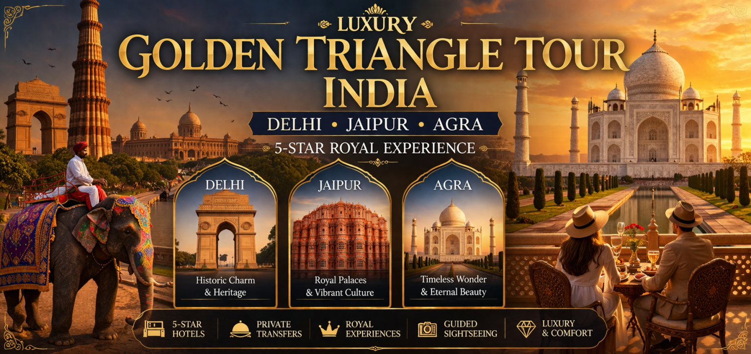 Luxury Golden Triangle Tour India